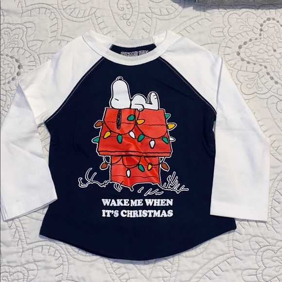 Gymboree Other - Gymboree snoopy Christmas shirt